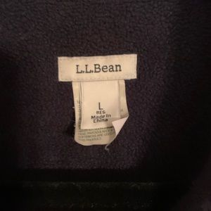 L.L Bean fleece lined plaid shirt.